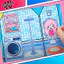ĐỒ CHƠI NGÔI NHÀ BÚP BÊ GIẤY CẮT THỦ CÔNG DIY - TOCA LIFE WORLD - MẪU TA012 Ngôi nhà búp bê đồ chơi giấy thủ công toca