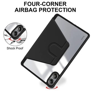 360 ° Xoay Chống Uốn Acrylic Ốp Lưng Cho iPad 2025 11th Gen A16 Air 13 2025 M3 Air11 A16 Pro 11 13 Air 5 4 10th 10.9 10.2 Air 6 5 4 3 2 1 9.7 Mini A17Pro 7 Mini6 Có Bút Khe cắm