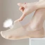 MERIGGIARE 1 Đôi Tất Ngắn Vô Hình, Tất Thuyền Không Dấu Vết Miệng Nông, Vớ Mắt Cá Chân Mỏng Thoáng Khí Chống Trơn Trượt Cho Nữ Bé Gái