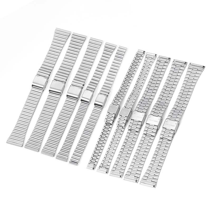 Dây đeo đồng hồ bằng thép không gỉ cỡ nhỏ cổ điển 10-20mm Dây đeo 10mm 12mm 14mm 16mm 18mm Vòng đeo tay cho đồng hồ cơ khí cho đồng hồ thạch anh nữ