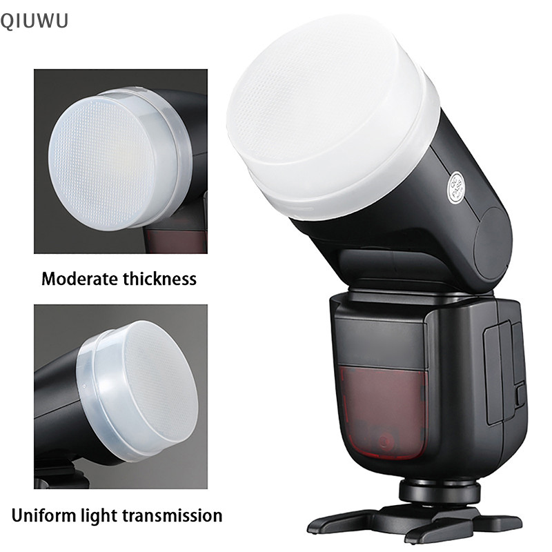 QIUWU V1 AD100Pro AD200 AD200Pro Speedlite Flash Trắng Xanh Dương Vàng Khuếch Tán Hộp Mềm.