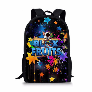2024 Dung Tích Lớn ROBLOX Blox Fruits 17 Inch In Ba Lô Cho Trẻ Em Đi Học
