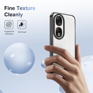 Dành Cho Honor 90 Ốp điện thoại Trong Suốt Chống Sốc Sang Trọng Trong Suốt Chống Trầy Xước Ốp điện thoại Vỏ