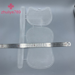 < zhuliye789 > Túi Móng Ngựa Lưới Đan Lót Dệt Tấm Lưới Nhựa Phụ Kiện Nhung