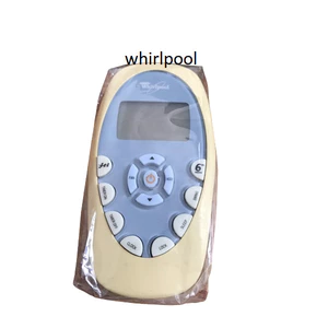 tay điều khiển remote từ xa điều hòa whirlpool hàng zin mới-kèm pin-tay đầu bấm điều hòa whirlpool hàng zin mới