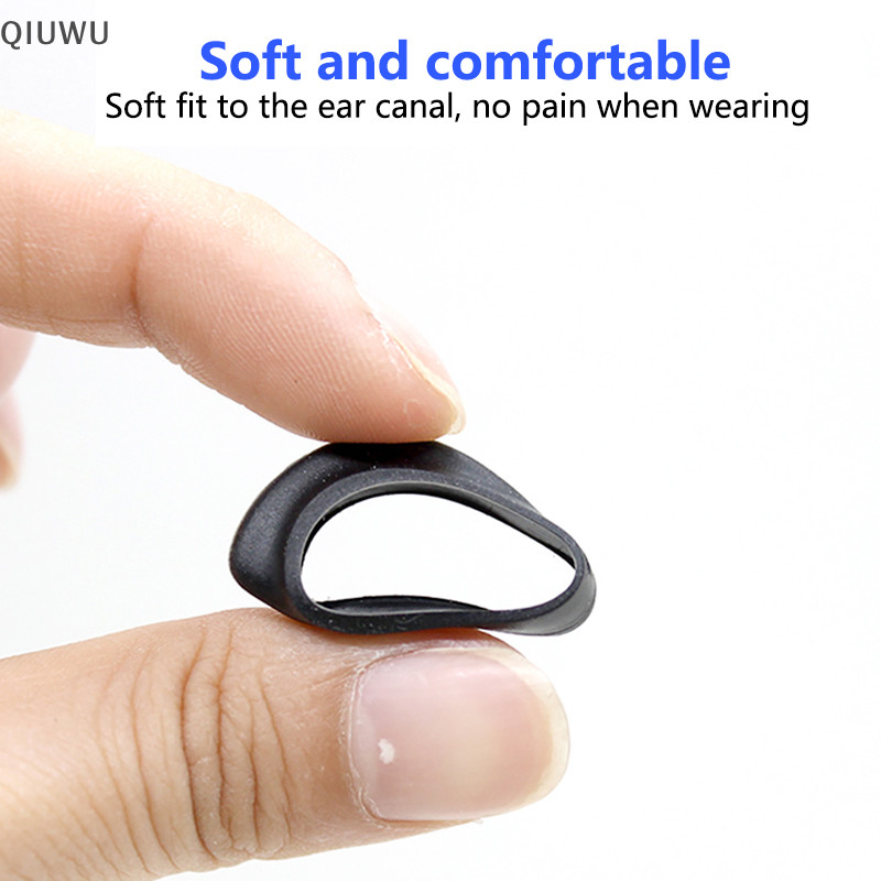 QIUWU 1 Bộ Tai Nghe Silicon Dành Cho R170 Galaxy Buds + Miếng Đệm Tai Mũ Tai Nghe.