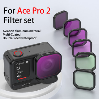 Dành Cho Insta360 Ace Pro2 Lọc UV Gương Bảo Vệ CPL Phân Cực Camera Chuyển Động ND Làm Mờ Ống Kính Máy Ảnh Phụ Kiện