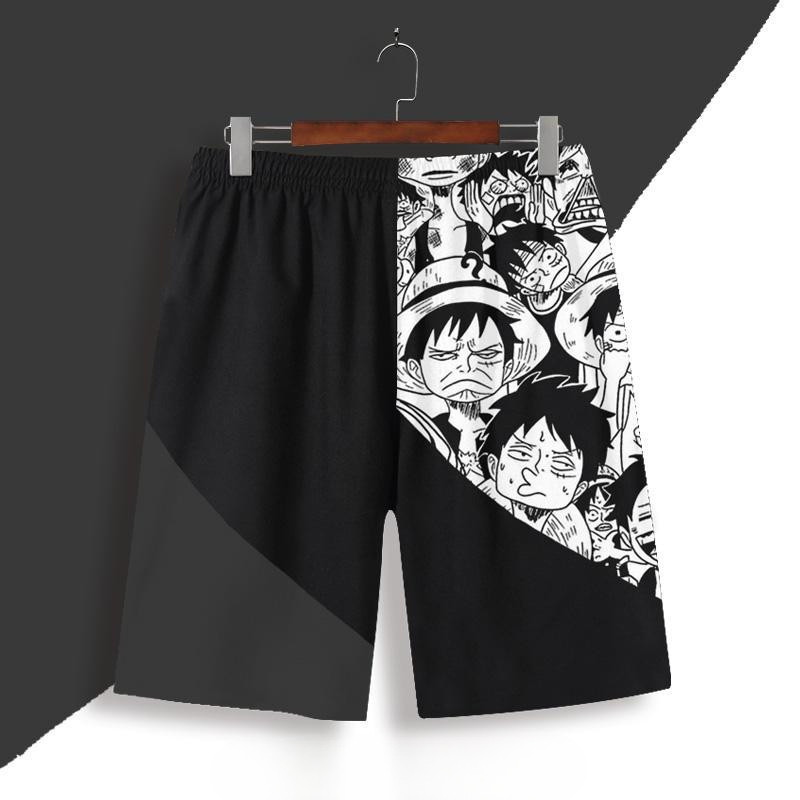 Quần short nam mùa hè, quần ONE PIECE, cỡ lớn, nhanh khô, thoải mái