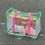 Túi Tote du lịch CPINCP, Túi xách trong suốt có dây kéo PVC, Túi thạch tái sử dụng dung tích lớn chống nước di động
