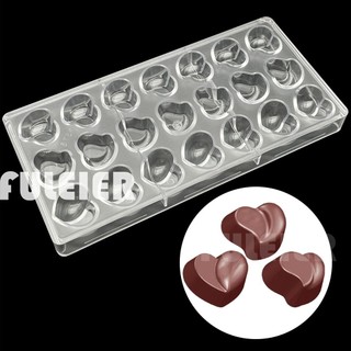 Khuôn socola nhựa cứng-khuôn nhựa mica Tự làm sôcôla Valentine handmade bonbon nhiều mẫu