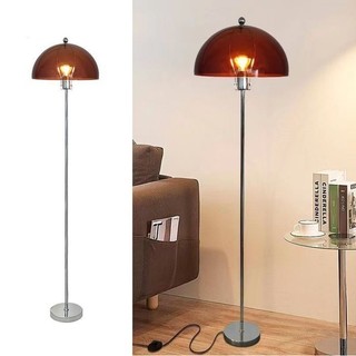 AIMI Đèn Sàn Phong Cách Cổ Nhà Phòng Khách Đèn Trang Trí Phòng Ngủ Đứng Đèn Bàn Nấm Đèn LED Trong Suốt Acrylic Đèn Ngủ