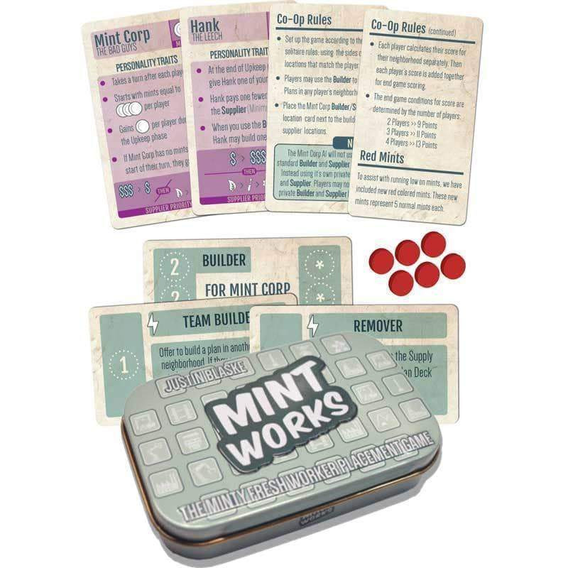 Boardgame Mint Trò chơi mini Delivery Coop Work Tigar