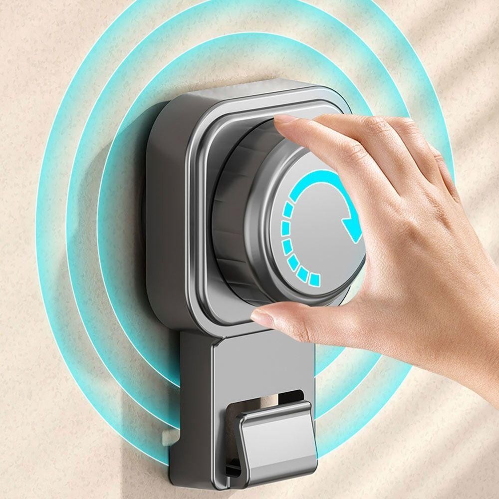 Giá đỡ nắp nồi hút YMIFI, Kệ treo tường Giá đựng nắp nồi không đục lỗ, Giá đựng đồ nhà bếp đa chức năng nhiều lớp bền bỉ cho nhà bếp