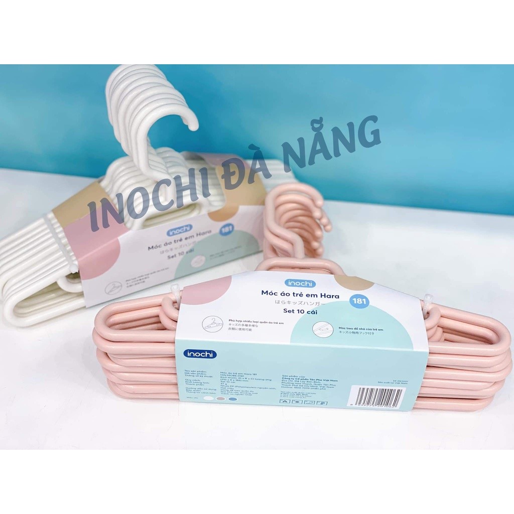 Móc áo trẻ em Inochi mã 181,185,188 và 178 nhỏ gọn, xinh xắn, dùng cho cả bé sơ sinh