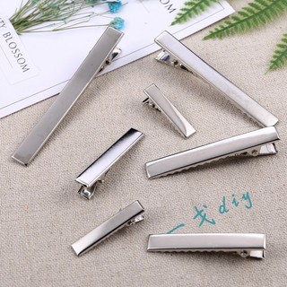 Tự Làm Kẹp Tóc Chất Liệu Nơ Mỏ Vịt Cá Kẹp Miệng Kẹp Vuông Kẹp Bên Kẹp Phụ Kiện Tóc Chất Liệu Phụ Kiện Kẹp Phẳng 5 Miếng