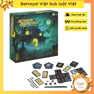 Betrayal At House On The Hill có bản Việt Sub và bản tiếng Anh trò chơi kinh dị Tigar