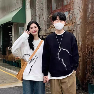 Áo Sweater nam nữ nỉ cotton form rộng