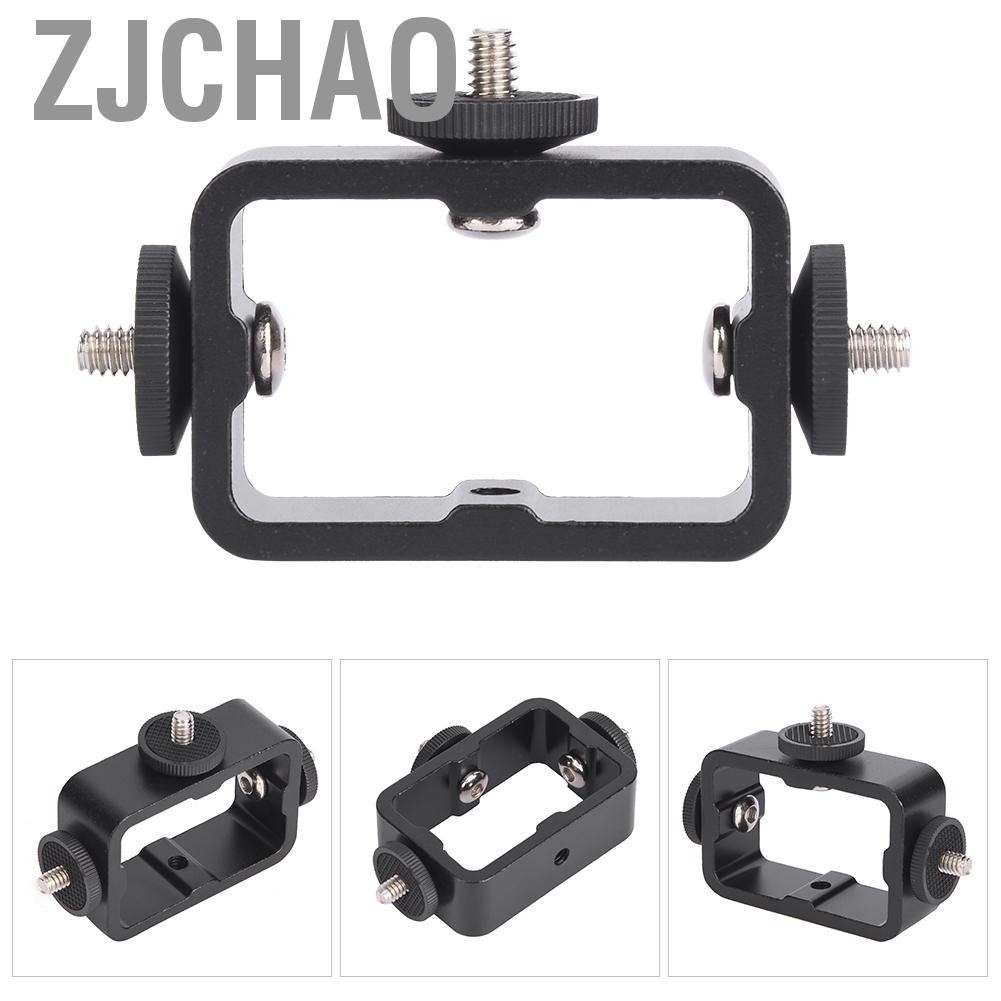 Zjchao Kẹp điện thoại 3 vị trí cho Camera hành động Gopro Osmo Giá đỡ cố định