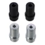 Máy phun cát BORAGETE, 5 / 6mm Bạc / Đen Soda Blaster, Phụ kiện vòi phun cát sắt