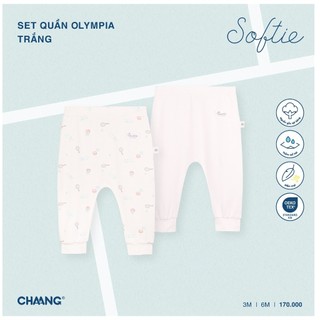 Chaang SS2024 Set 2 chiếc quần sơ sinh Olympia Chaang