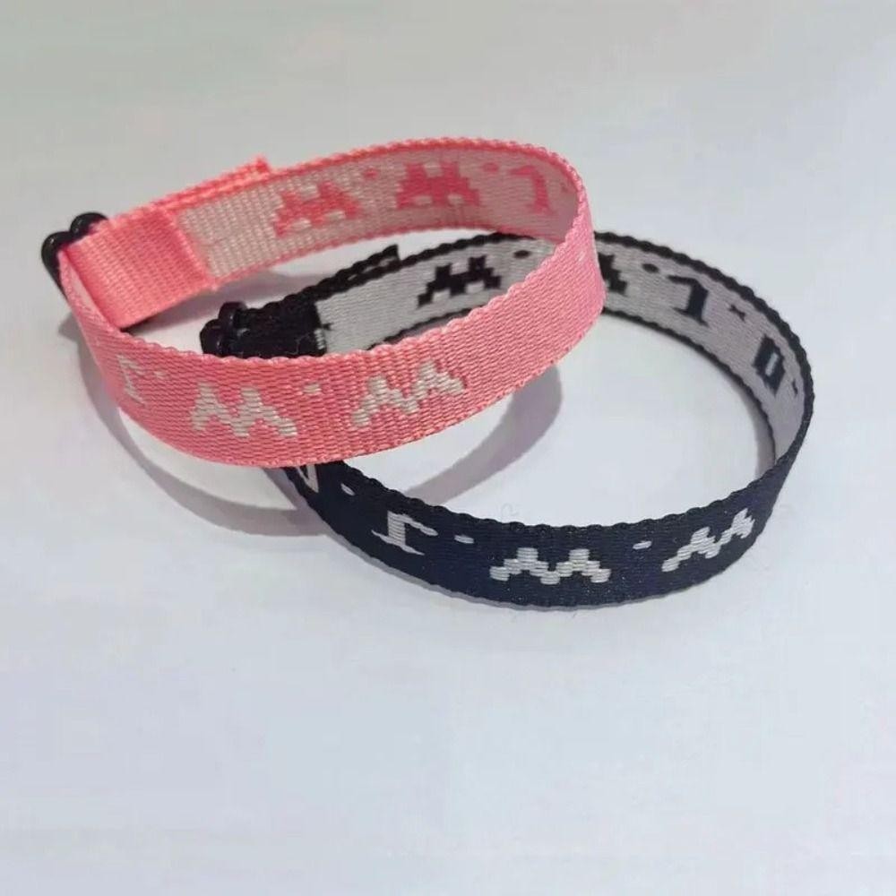 MERIGGIARE W.W.J.D. Webbing Vòng Tay, Chúa Giêsu Sẽ Làm Gì Dây Bện Đàn Hồi Vòng Tay, Phụ Kiện Thời Trang Màu Kẹo Cao Su Động Lực Dây Đeo Tay Dành Cho Nữ