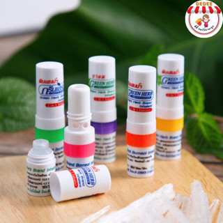 [VỈ 6 ỐNG] Hít Mũi 2 Đầu Green Herb Thái Lan