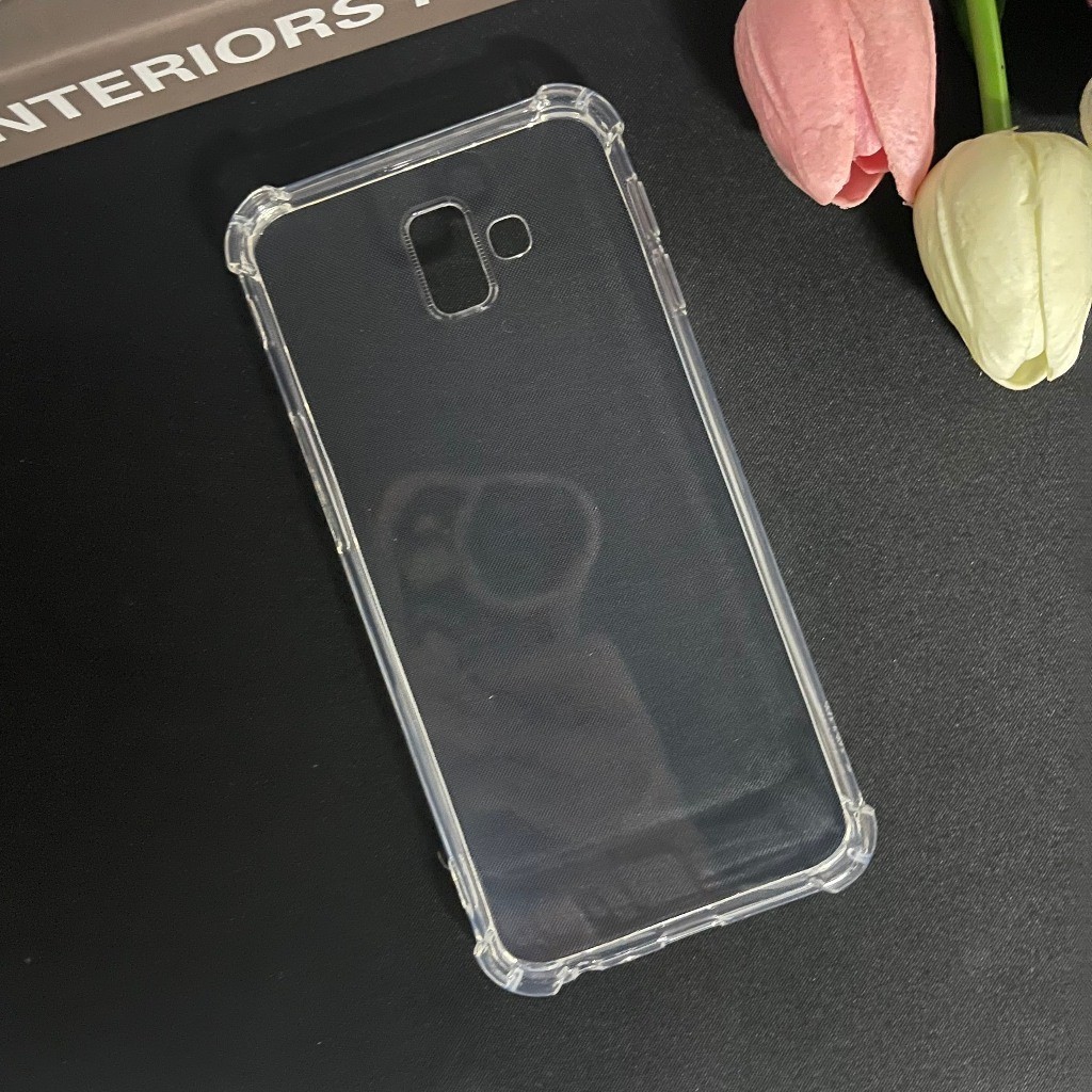 Ốp lưng Samsung J4 2018, J4+, J4 Plus silicon trong suốt dẻo cao cấp chống sốc bảo vệ cam đt bibi