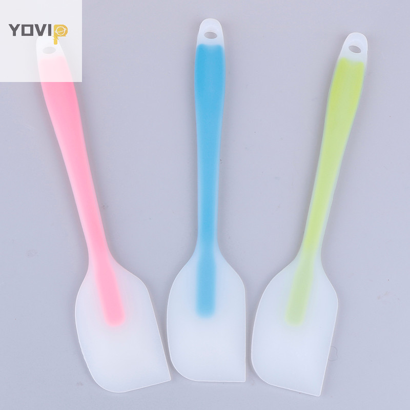 Yovip Thìa Thìa Chống Silicon Chịu Nhiệt Nấu Ăn Nhà Bếp Dụng Cụ Cạo Bánh VN