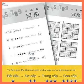 Sudoku trò chơi cho trẻ em trai cô gái tiểu học giai đoạn đào tạo tư duy logic cho trẻ em đào tạo sách trò chơi
