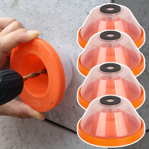2 Chiếc Nắp Bụi Máy Khoan Điện - Bát Thu Bụi Búa Điện - Chống Sốc, Nhựa PP, Có Thể Tái Sử Dụng - Phụ Kiện Phải Có - Dụng Cụ Sửa Chữa Chế Biến Gỗ Gia Đình