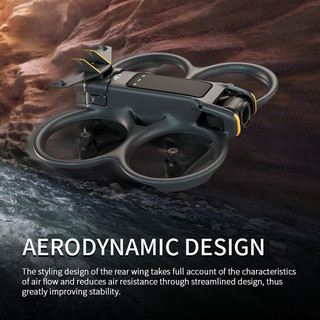Dành cho DJI Avata2 Cool Snap on Sports Tail Traversing Drone Phụ kiện nhẹ