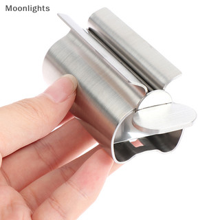 Moonlights Thép Không Gỉ Kem Đánh Răng Ống Bóp Kem Đánh Răng Con Lăn Ống Wringer EN