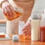 Chai bóp nước sốt salad đa năng có nắp hai dung tích 175-350ml