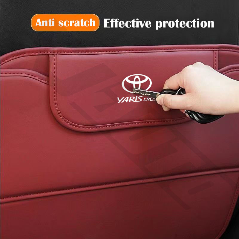 Toyota Yaris Cross Car Seat Anti Kick Pad Da Bảo Vệ Chống Trầy Xước Chống Bụi Bẩn Pad Phụ Kiện Nội Thất Ô Tô