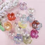 20 Chiếc 15.5 Mm Acrylic Hoa Rời Hạt Cho Mặt Dây Chuyền Handmade DIY Trang Sức Làm