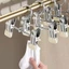Kẹp phơi quần áo BAMBOOB, 360° Giá đỡ khởi động xoay Kẹp quần bằng thép không gỉ, Chốt quần áo có thể điều chỉnh di động Kẹp bảo quản mũ chống trượt cho hộ gia đình
