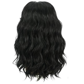 FUJIOU Tóc Giả Nhập Vai Màu Đen Dài, Tiệc Cosplay Full Head Halloween Trang Phục Tóc Giả, Disco Anime Punk Hippie Nam Tổng Hợp Tóc Giả Lễ Hội Giáng Sinh