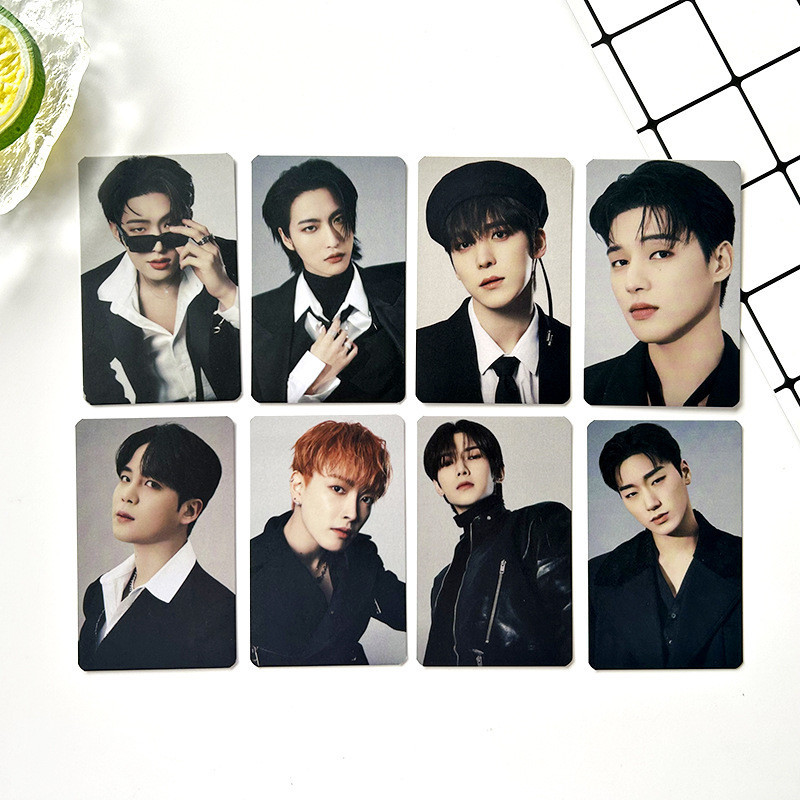 1-9 Chiếc ATEEZ GOLDEN GIỜ Photocards THẾ GIỚI EP FIN SẼ Hongjoong Seonghwa Yunho Yeosang San Mingi Wooyoung Jongho ID Photo Lomo Cards Kpop Bưu Thiếp Trong Suốt YM