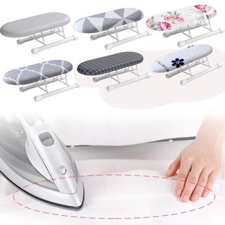 [Vận chuyển nhanh] Giá để bàn ủi nhỏ THEHOMECO, Đồ dùng gia đình có thể gập lại Bảng ủi Mini, Vỏ ủi quần áo chịu nhiệt bằng kim loại gia dụng