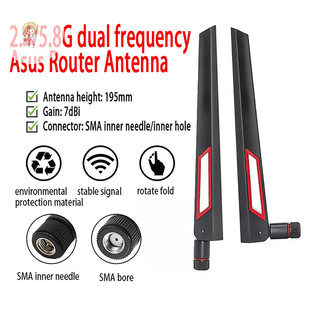Twe 2.4g 5.8g Bộ định tuyến không dây Wifi Antena băng tần kép 2.4GHz 5GHz 5.8Ghz Ăng-ten IOT 10dBi SMA Nam Kết nối VN