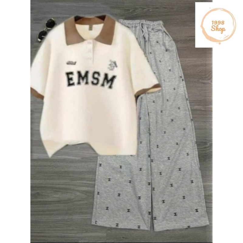 Q xám+polo EMSM be