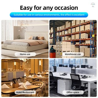 Hilivn) Máy đuổi chuột siêu âm 4 trong 1 360 độ Máy đuổi chuột điện tử Bẫy chuột nhân đạo Đẩy lùi hiệu quả Ruồi gián Muỗi để sử dụng trong nhà