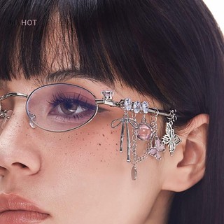 Kính elip khung nhỏ JULYHOT dành cho nữ Kính mắt hợp thời trang