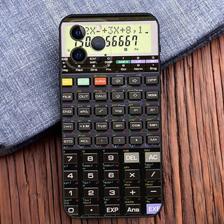 TK-1 Retro Máy Tính Ốp Lưng Điện Thoại iPhone 16, 17,14,13,12,11, Pro, X, XS, Max, XR, Plus, Mini Đen Mềm Silicon