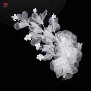 Cô Dâu Tạo Kiểu Tóc Hoa Kẹp Tóc Ổn Định Kẹp Cổ Tích Phong Cách Lưới Hoa Kẹp Tóc Trang Sức