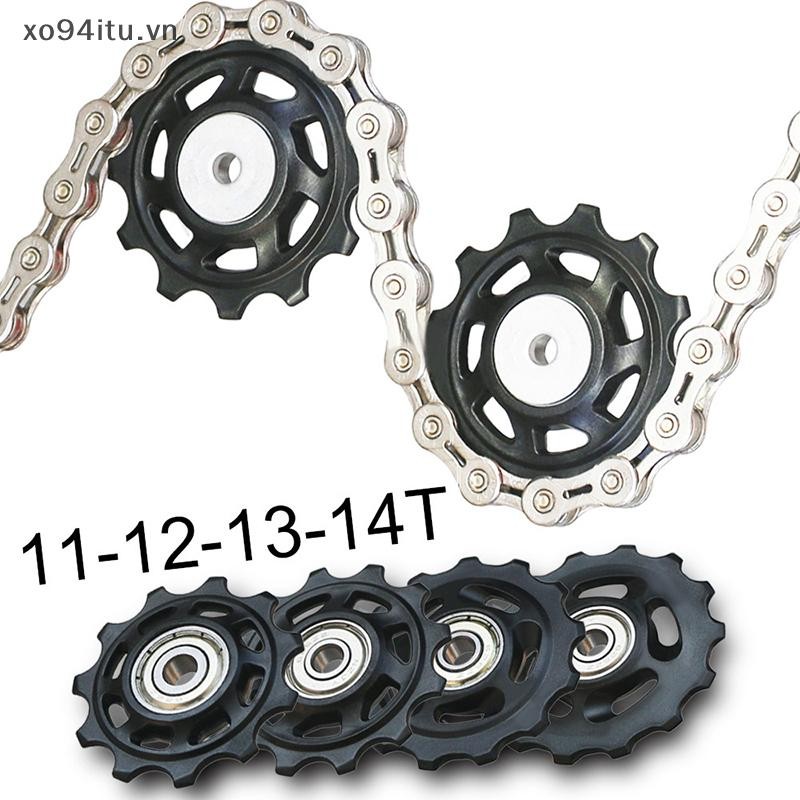 XOITU 11T 12T 13T 14T Vòng Bi Bánh Xe Dẫn Hướng Phía Sau Xe Đạp Đường Bộ Jockey Phía Sau Derailleur Ròng Rọc Con Lăn Cho Bộ Sửa Chữa VN