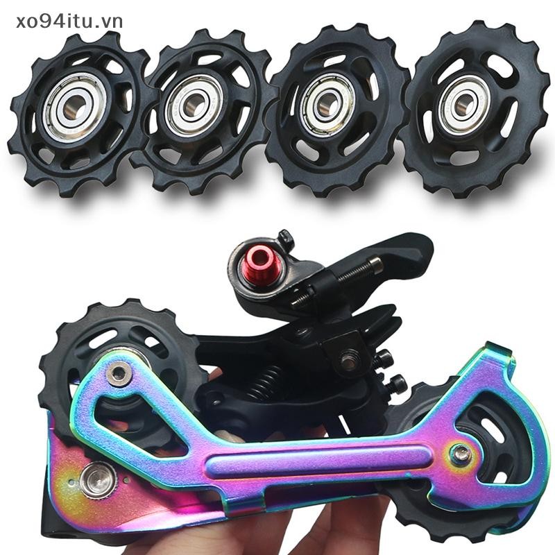 XOITU 11T 12T 13T 14T Vòng Bi Bánh Xe Dẫn Hướng Phía Sau Xe Đạp Đường Bộ Jockey Phía Sau Derailleur Ròng Rọc Con Lăn Cho Bộ Sửa Chữa VN