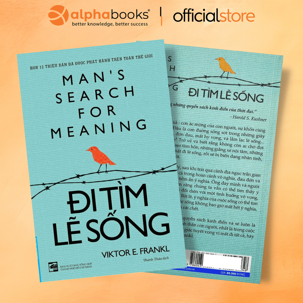 Sách - Đi Tìm Lẽ Sống (Tái Bản Mới Nhất) - First News