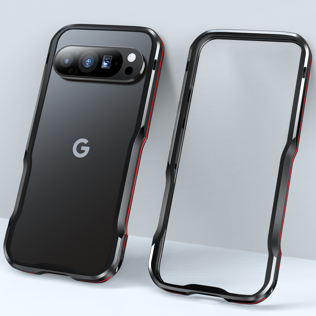 Khung Kim Loại Sang Trọng Cho Google Pixel 10 9 9Pro 9Pro XL 8 8Pro Ốp điện thoại Hợp Kim Hàng Không Nhôm Bảo Vệ Có Mặt Sau Phim