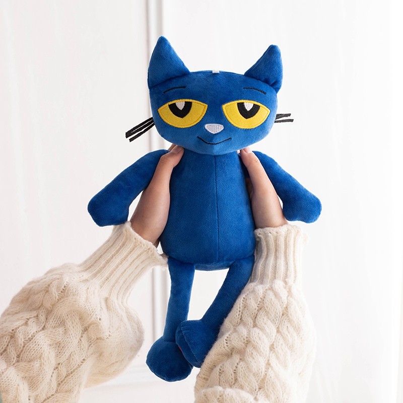 Pete Mèo Đồ Chơi Sang Trọng Hoạt Hình Mèo Xanh Plushie Búp Bê Vui Nhộn Truyện Tranh Ngoại Vi Mèo Pete Đồ Chơi Nhồi Bông Mềm Cho Bé Đồ Chơi Nhẹ Nhà Trang Trí Phòng Ngủ Trẻ Em Quà Tặng Sinh Nhật Đổi Quà Tặng Quà Tặng